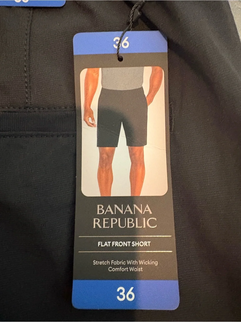 Mens Banana Republic Flat Front Shorts Size 36